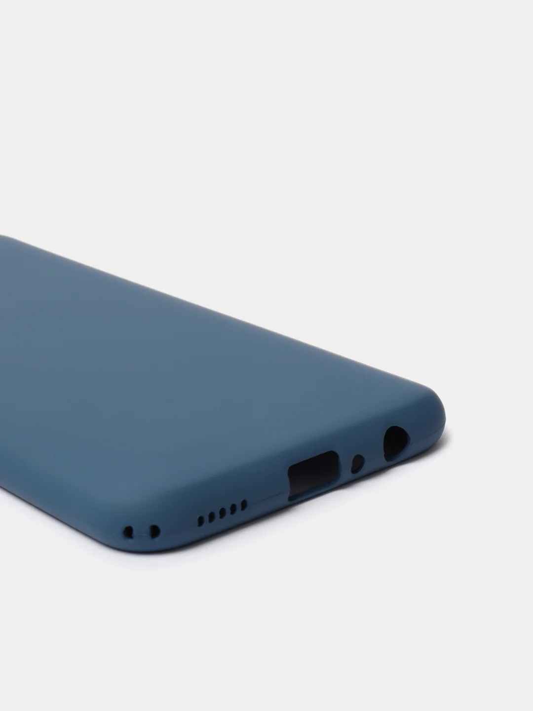Темно-синий чехол Honor 10 lite / P Smart 2019, Хонор 10 лайт, Silicone Cover с закрытым низом