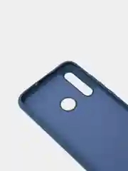 Темно-синий чехол Honor 10 lite / P Smart 2019, Хонор 10 лайт, Silicone Cover с закрытым низом