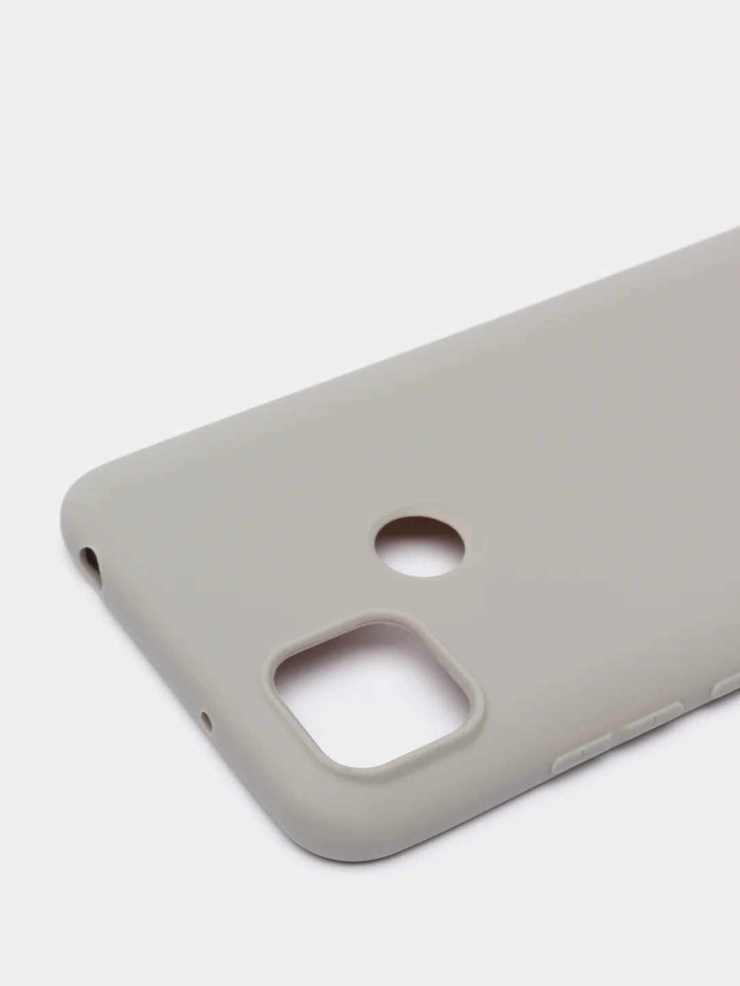 Серый чехол Xiaomi Redmi 9c, Redmi 10a силиконовый