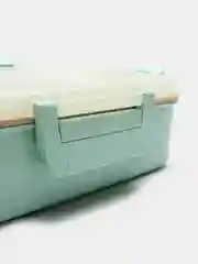 Мятный ланч-бокс большой 1000 мл контейнер для еды, ёмкость для хранения, ланчбокс, сэндвичница