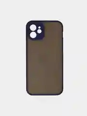 Темно-синий матовый силиконовый чехол для iPhone 13, 13 Pro, XR, 11, 11 Pro, 7/8, 12 mini, 12, 12 Pro