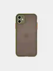 Зелёный хаки матовый силиконовый чехол для iPhone 13, 13 Pro, XR, 11, 11 Pro, 7/8, 12 mini, 12, 12 Pro