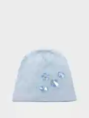 Серебряный шапка демисезонная