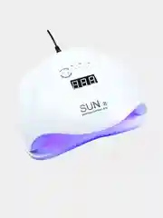 Белый лампа для маникюра SUN X с дисплеем, ультрафиолетовая сушилка для ногтей, 54 Вт