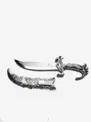 Серебряный нож / кинжал игрушечный
