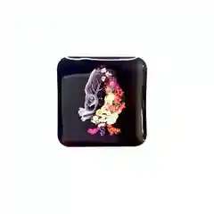 Алый 3d наклейки-стикеры на телефон