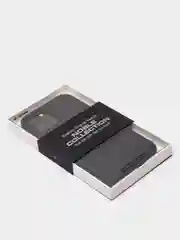 Черный чехол K-DOO Noble collection iP 12 Pro