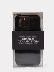 Черный чехол K-DOO Noble collection iP 12 Pro