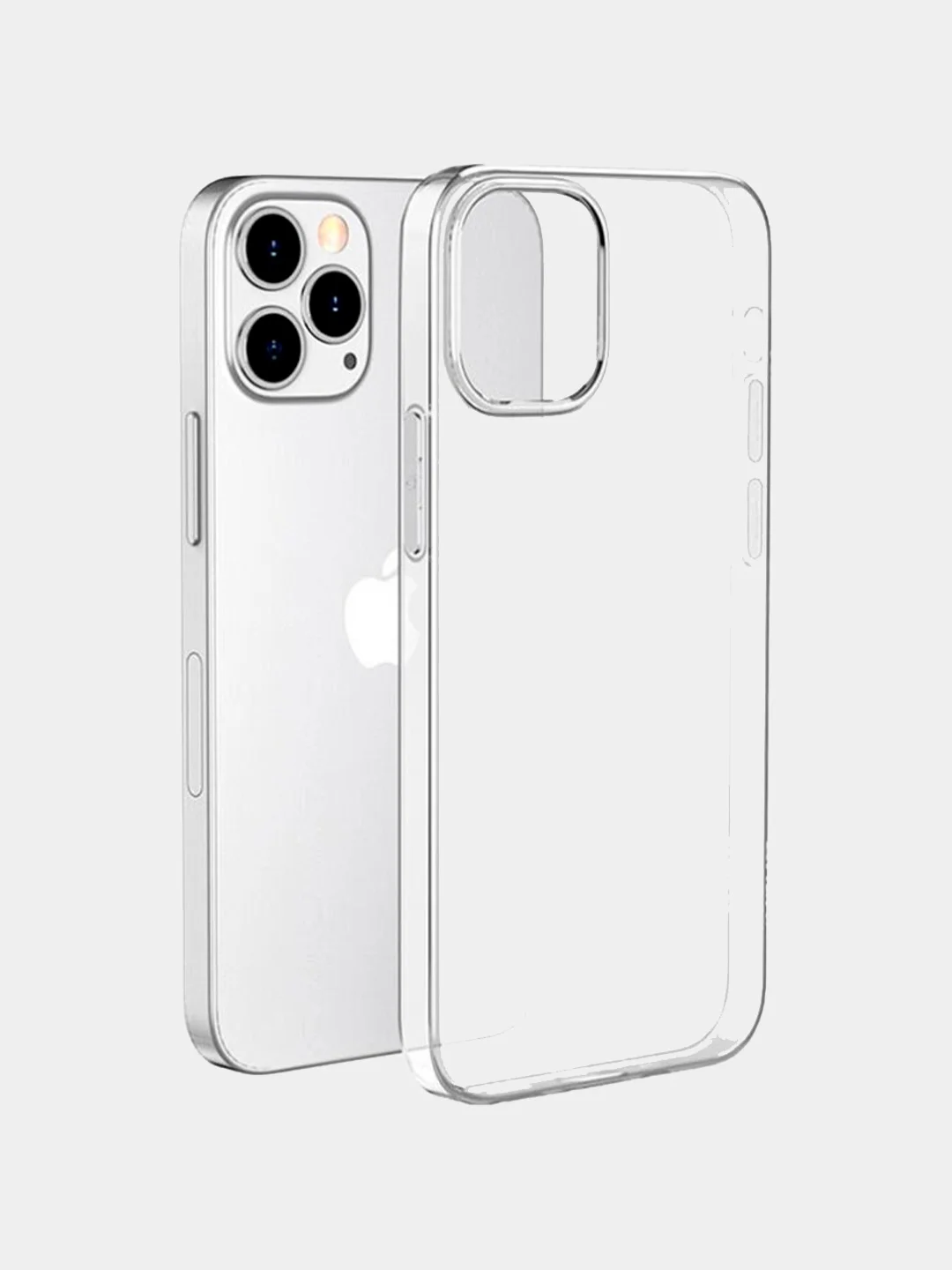Чехол прозрачный силиконовый iPhone 12/12 Pro / X/XS / 12 Pro Max