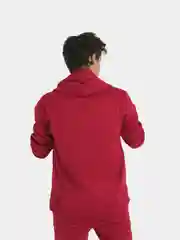 Багровый толстовка с капюшоном, унисекс, хлопок