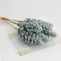 Светло-синий искусственные цветы, Полевые цветы "Кукурузки", букет из 6 веточек