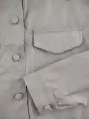 Рубашка женская кожаная с поясом