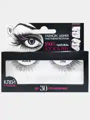 Накладные ресницы Fashion Lashes, многоразового использования + клей