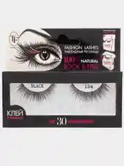 Накладные ресницы Fashion Lashes, многоразового использования + клей