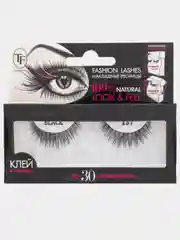 Накладные ресницы Fashion Lashes, многоразового использования + клей