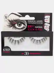 Накладные ресницы Fashion Lashes, многоразового использования + клей