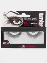 Накладные ресницы Fashion Lashes, многоразового использования + клей