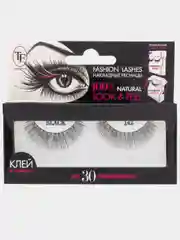 Накладные ресницы Fashion Lashes, многоразового использования + клей