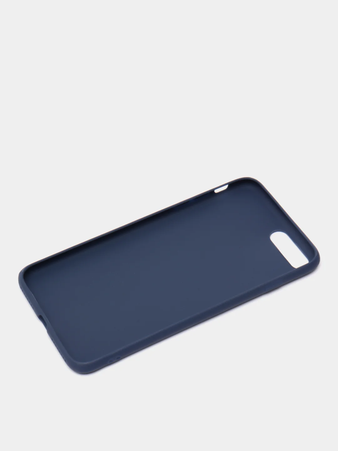 Синий чехол силиконовый на iPhone 7 Plus / 8 Plus