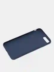 Синий чехол силиконовый на iPhone 7 Plus / 8 Plus