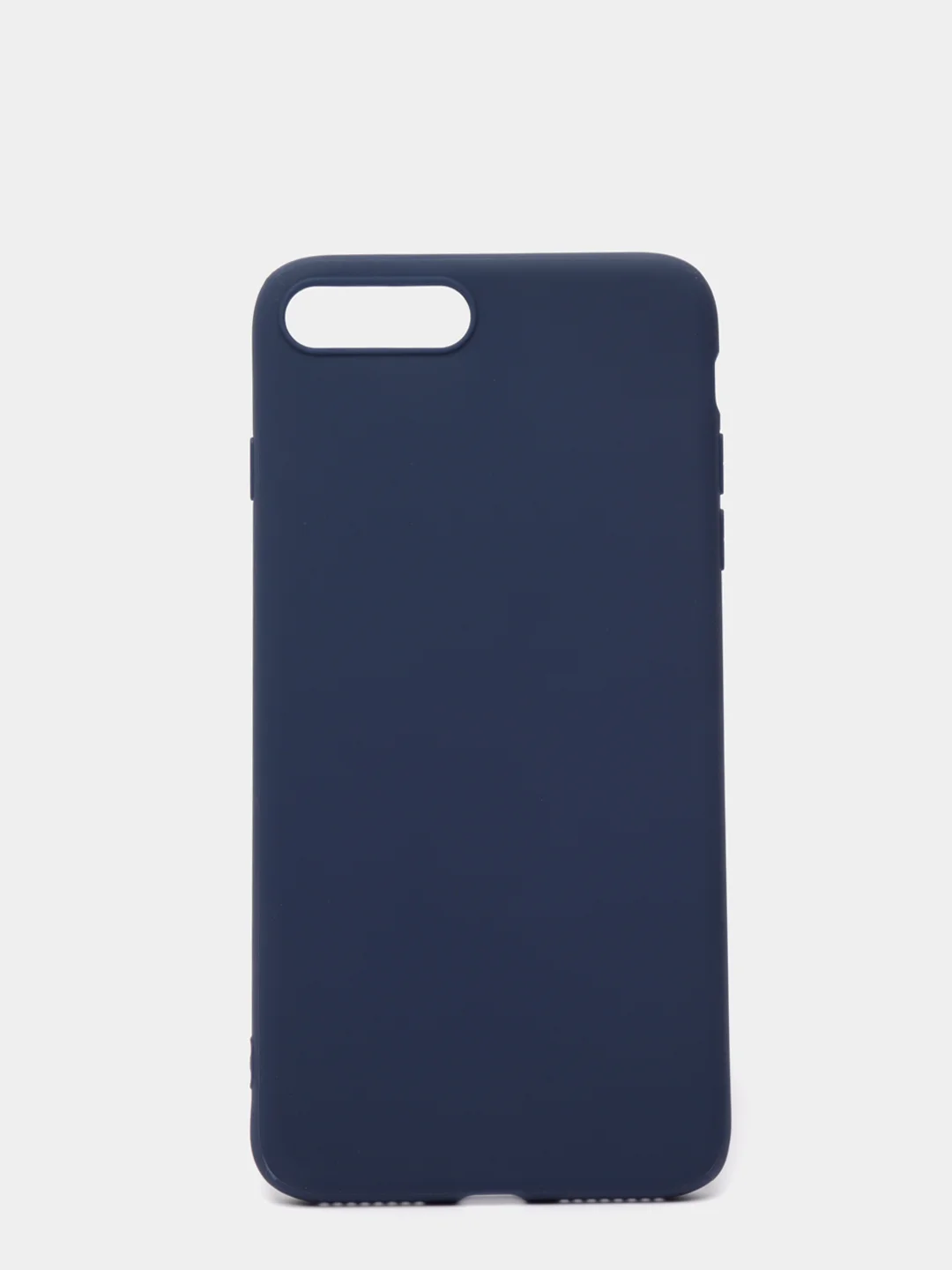 Синий чехол силиконовый на iPhone 7 Plus / 8 Plus