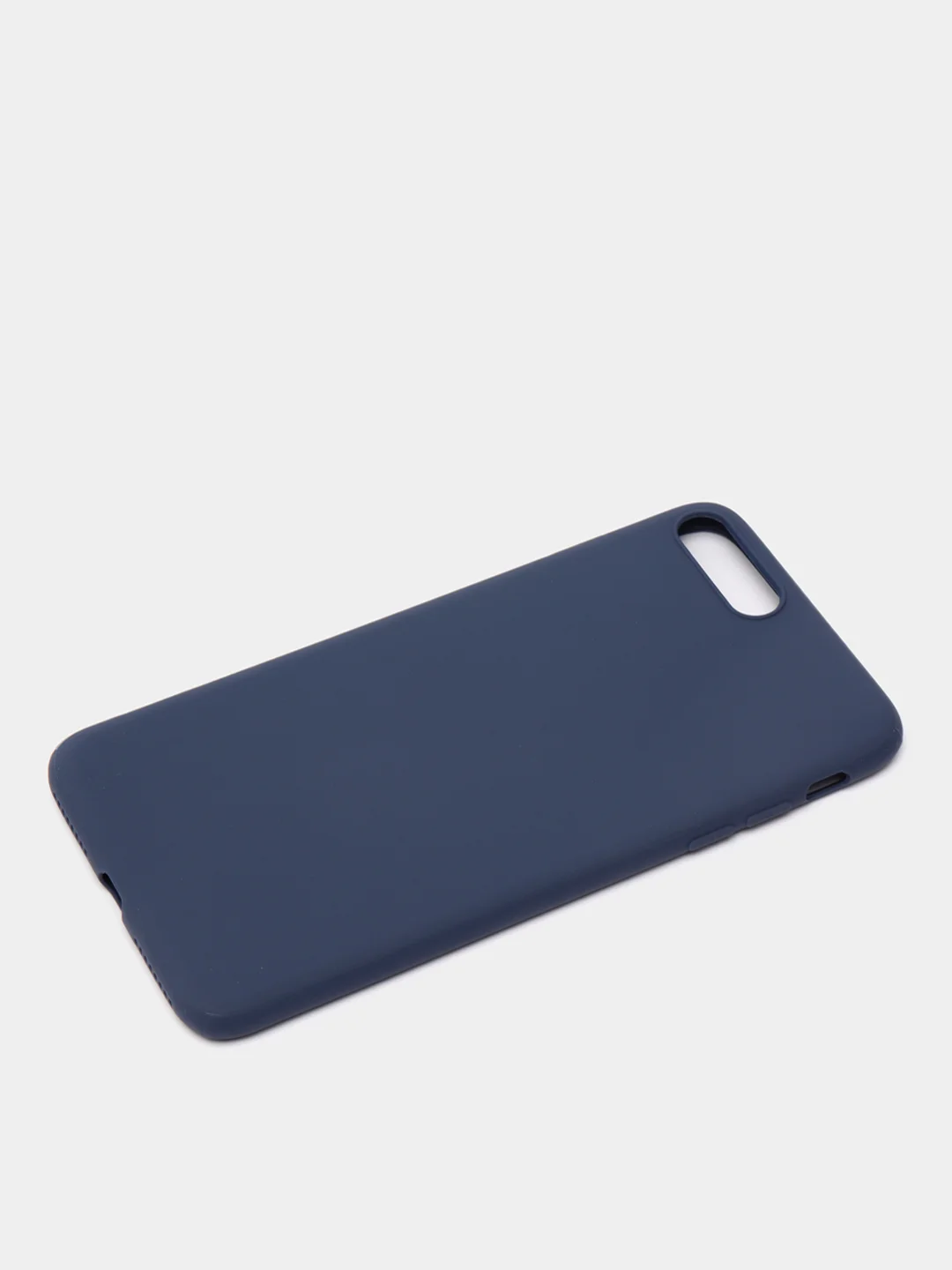 Синий чехол силиконовый на iPhone 7 Plus / 8 Plus