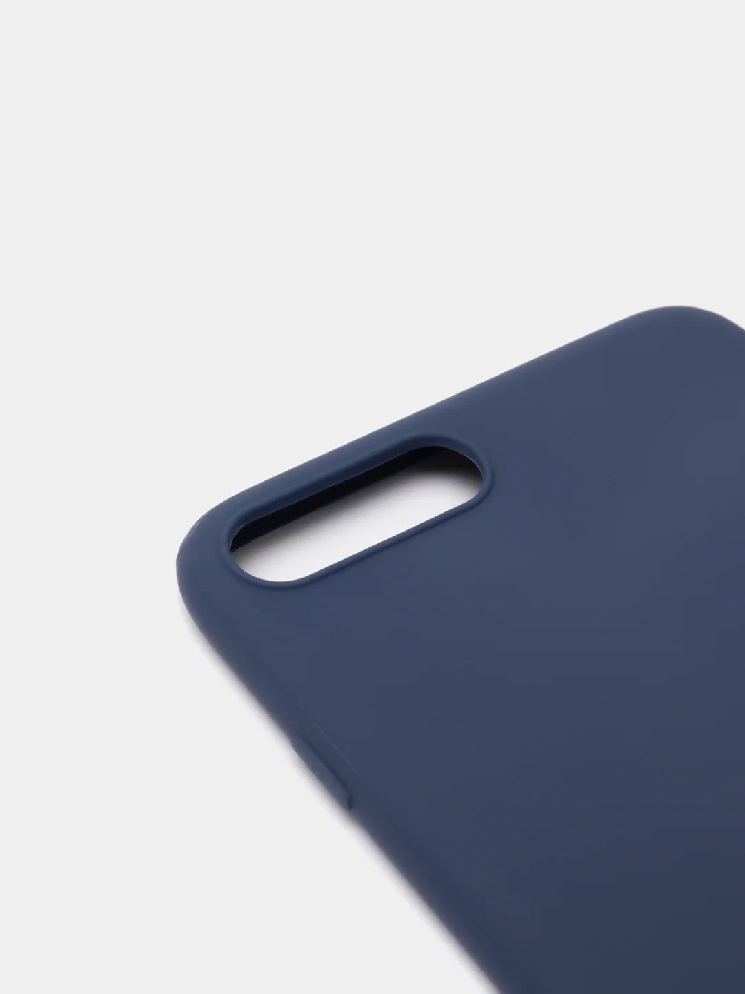 Синий чехол силиконовый на iPhone 7 Plus / 8 Plus