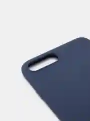 Синий чехол силиконовый на iPhone 7 Plus / 8 Plus