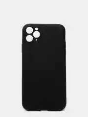 Черный чехол силиконовый на iPhone 11 Pro Max