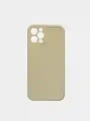 Бежевый силиконовый глянцевый чехол для iPhone 12, 12 Pro, 12 mini, 11, 11 Pro, XR