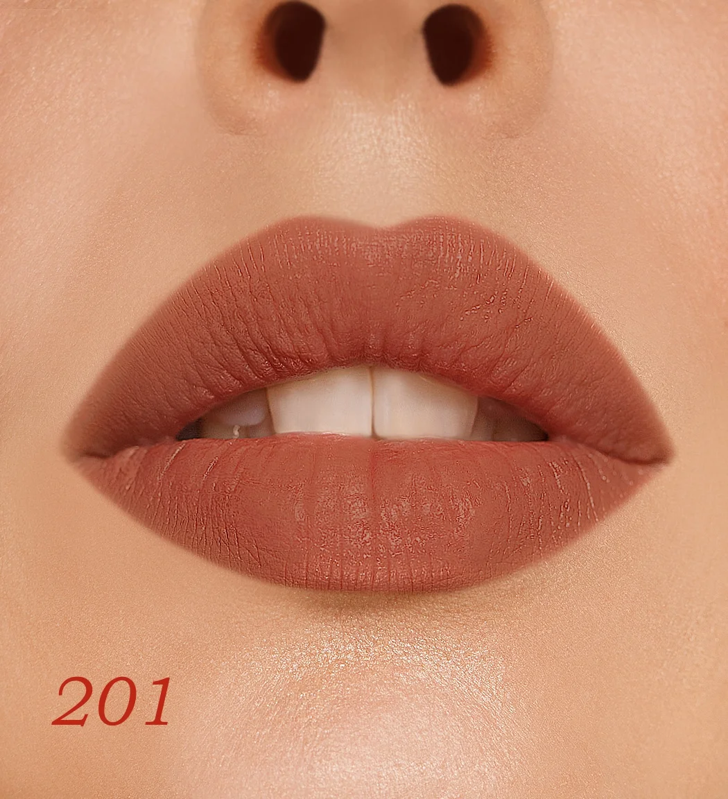 Бежевый карандаш для губ LUXVISAGE PIN-UP ultra matt