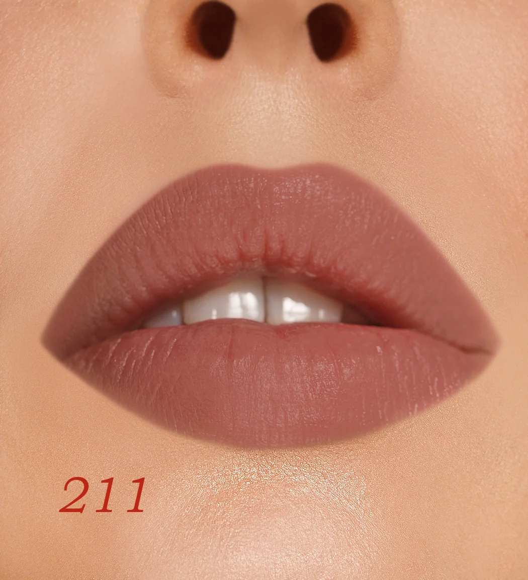 Бежевый меланж карандаш для губ LUXVISAGE PIN-UP ultra matt