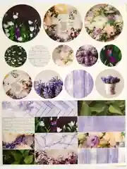 Бронзовый наклейки для ежедневника