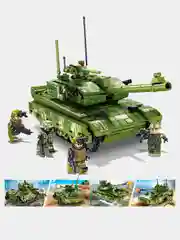 Конструктор детский, блочный танки разных модификаций, 303 деталей