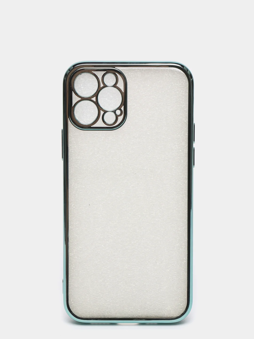 Бирюзовый прозрачный чехол Apple iPhone 7/8/SE2/11Pro/12pro