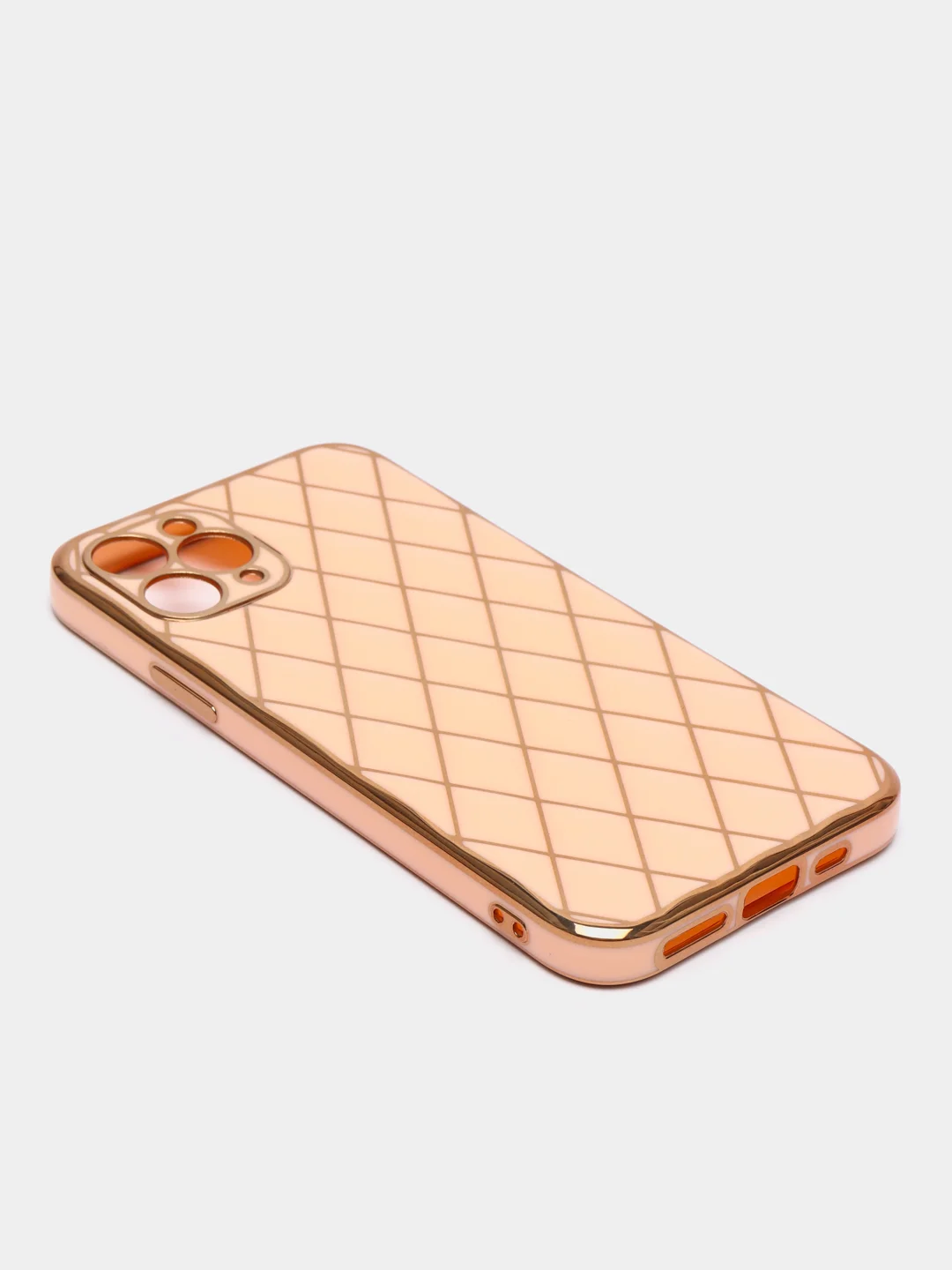 Бежевый роскошный силиконовый чехол Apple iPhone 7/8/SE2/11Pro/12pro