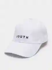 Белый кепка Youth