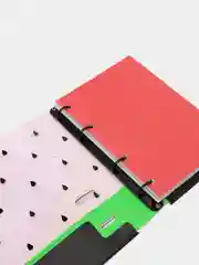 Бизнес-тетрадь Infolio, Watermelon, A5, 120 листов в клетку на кольцах