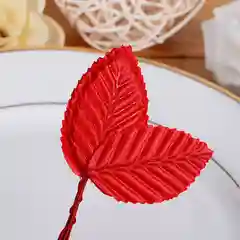 Аметистовый листья искусственные на проволоке