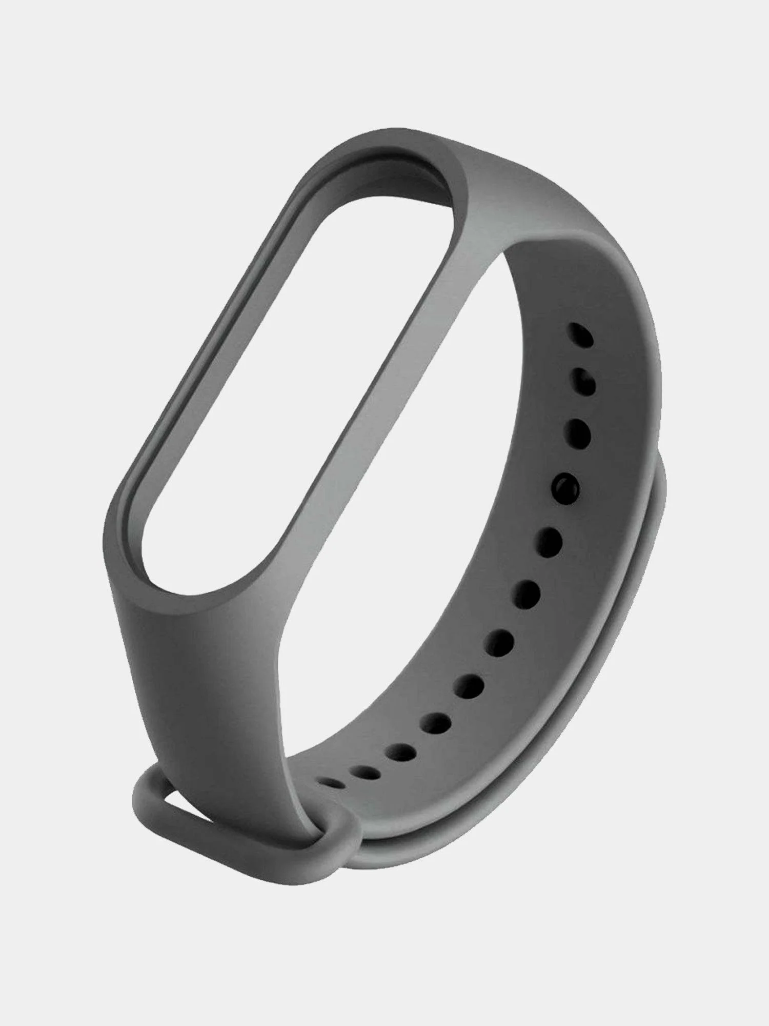 Тёмно-серый ремешок для браслета Mi Band 3 4