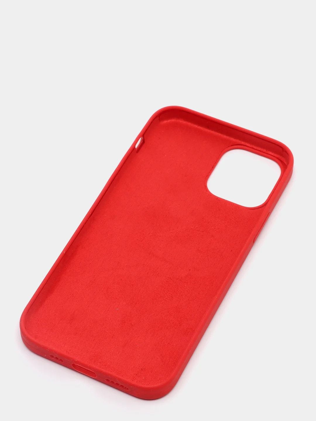 Красный чехол однотонный iPhone XR 12 Pro Max mini