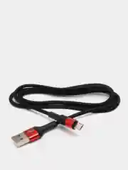 Красный кабель зарядный Borofone BX21 Micro-USB, для Android