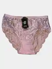 Коралловый кружевные женские трусы