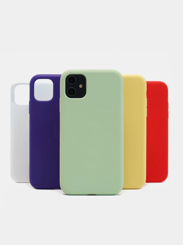 Чехол Silicone Case для iPhone 13, 13Pro, XR, 7 Plus/8 Plus, 11, 11Pro, 12/12 Pro, 12 mini
