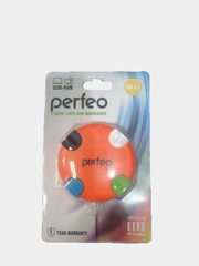 Perfeo USB-HUB 4 Port, PF-VI-H020, оранжевый