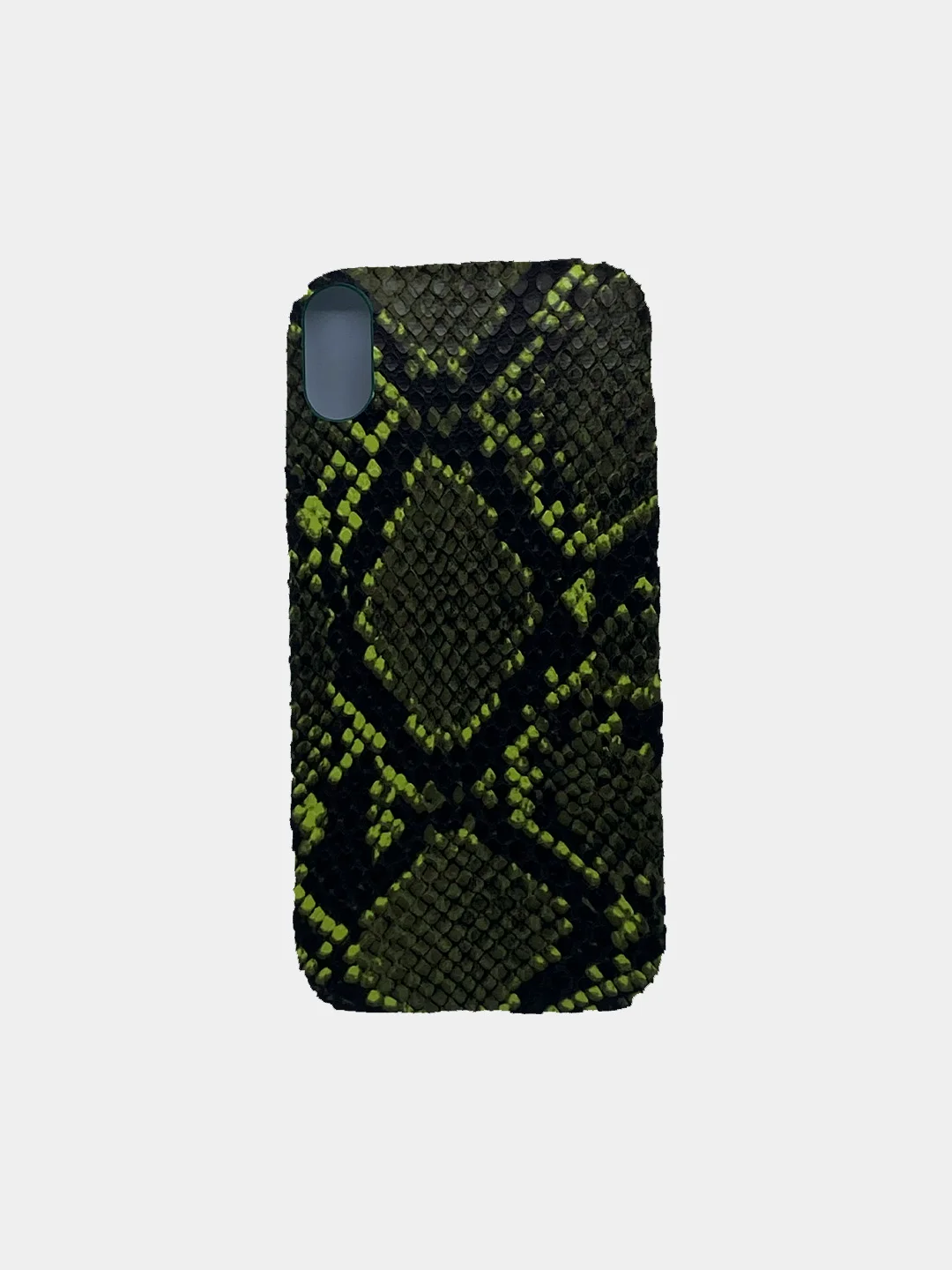 Коричневый чехол под кожу змеи для iPhone 11 / iPhone XR