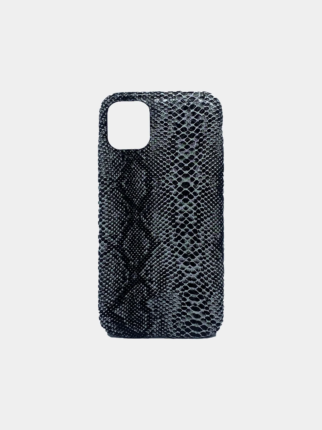 Коричневый чехол под кожу змеи для iPhone 11 / iPhone XR