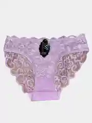Розовый трусы женские кружевные