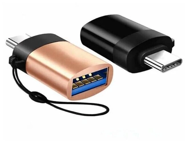 Адаптер-переходник OTG USB V8/Type-c, адаптер
