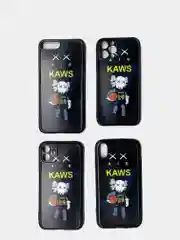 Индиго чехол для iPhone 7,8, 7 Plus, 11, XR, 12, 12 Pro, Max, с ярким принтом